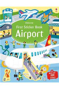 First Sticker Book Airports