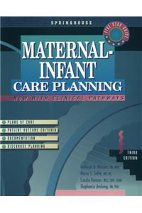 Maternal-infant Care Planning (Springhouse Care Planning Series)