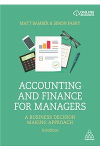 Accounting and Finance for Managers