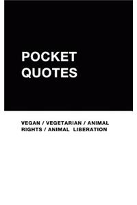 Vegan Pocket Quotes