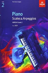 Piano Scales & Arpeggios, ABRSM Grade 2