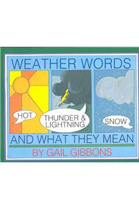 Weather Words and What They Mean