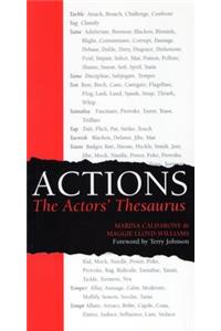 Actions: The Actors' Thesaurus