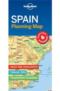 Lonely Planet Spain Planning Map 1