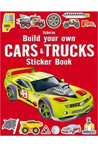 Build Your Own Cars and Trucks Sticker Book