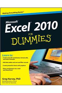 Excel 2010 For Dummies