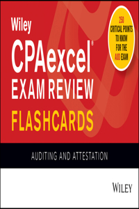 Wiley's CPA Jan 2022 Flashcards: Auditing and Attestation