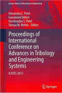 Proceedings of International Conference on Advances in Tribology and Engineering Systems