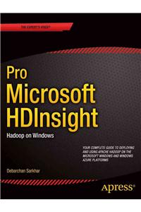 Pro Microsoft Hdinsight