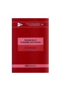 Introduction to Probability and Measure