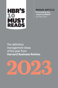 Hbr's 10 Must Reads 2023