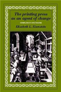 The Printing Press as an Agent of Change