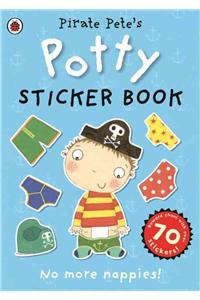 Pirate Pete's Potty sticker activity book