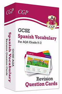 New Grade 9-1 GCSE AQA Spanish: Vocabulary Revision Question Cards