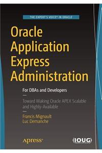 Oracle Application Express Administration