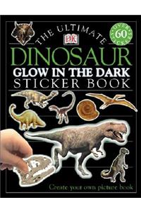 Ultimate Sticker Book: Glow in the Dark: Dinosaur