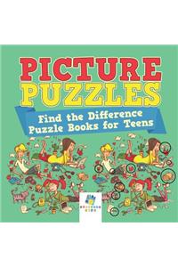 Picture Puzzles Find the Difference Puzzle Books for Teens