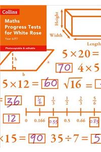 Collins Tests & Assessment - Year 6/P7 Maths Progress Tests for White Rose