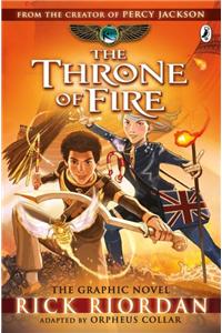 Throne of Fire: The Graphic Novel (The Kane Chronicles Book 2)