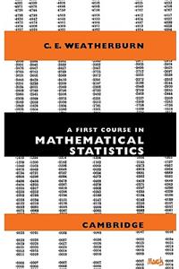 A First Course Mathematical Statistics