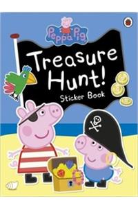 Peppa Pig: Treasure Hunt! Sticker Book