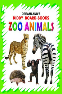 Kiddy Board Book - Zoo Animals