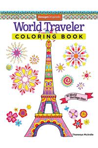 World Traveler Coloring Book