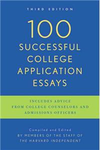 100 Successful College Application Essays