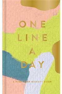 Modern One Line a Day: A Five-Year Memory Book (Daily Journal, Mindfulness Journal, Memory Books, Daily Reflections Book)