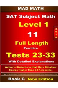 2018 SAT Subject Level 1 Book C Tests 23-33