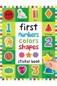 First 100 Stickers: First Numbers, Colors, Shapes