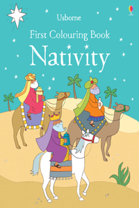 FIRST COLOURING BOOK NATIVITY