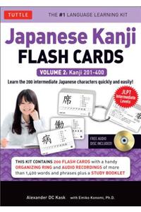 Japanese Kanji Flash Cards Kit Volume 2