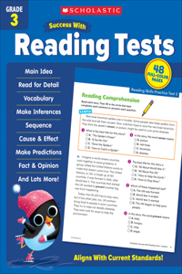 Scholastic Success with Reading Tests Grade 3