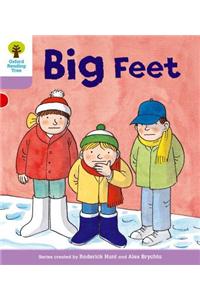 Oxford Reading Tree: Level 1+: First Sentences: Big Feet