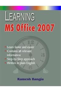 Learning MS Office 2007