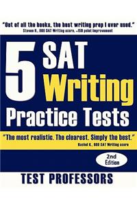 5 SAT Writing Practice Tests