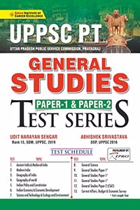 UPPSC General Studies Paper1 & 2 Test Series (E)-2021