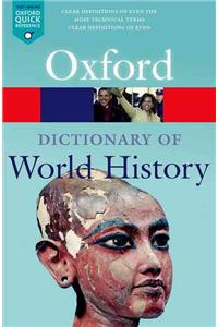 A Dictionary of World History