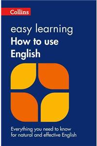 Easy Learning How to Use English