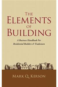 The Elements of Building