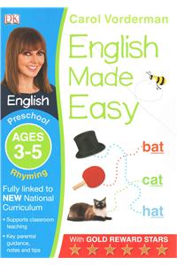 English Made Easy Rhyming Preschool Ages 3-5