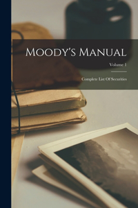 Moody's Manual