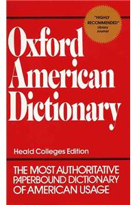 Oxford American Dictionary