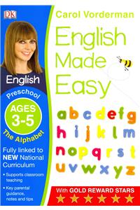 English Made Easy The Alphabet Preschool Ages 3-5