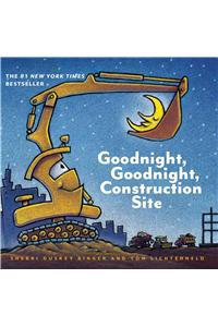 Goodnight, Goodnight Construction Site (Board Book for Toddlers, Children's Board Book)