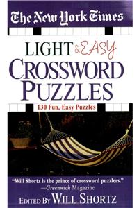 New York Times Light and Easy Crossword Puzzles