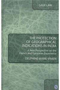 The Protection of Geographical Indications in India