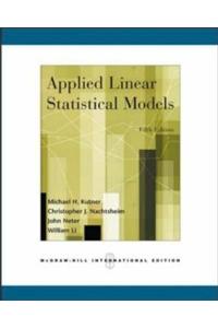 Applied Linear Statistical Models