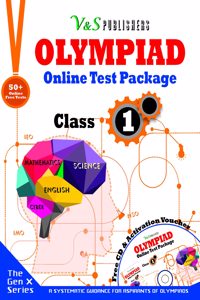 Oympiad Online Test Package Class 1 (Free Cd With Activation Voucher)